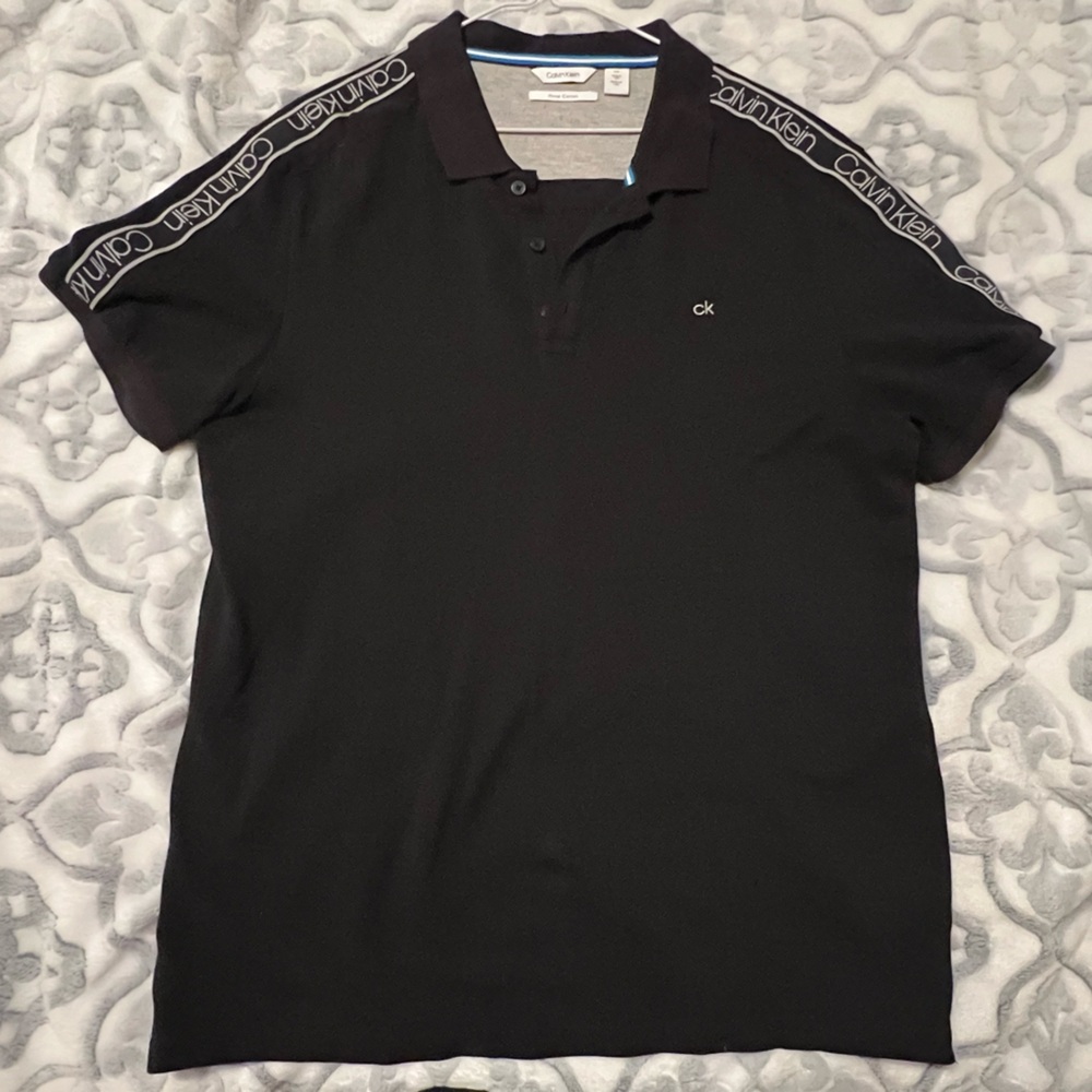 Size Large, BlackCalvin Klein men’s Polo